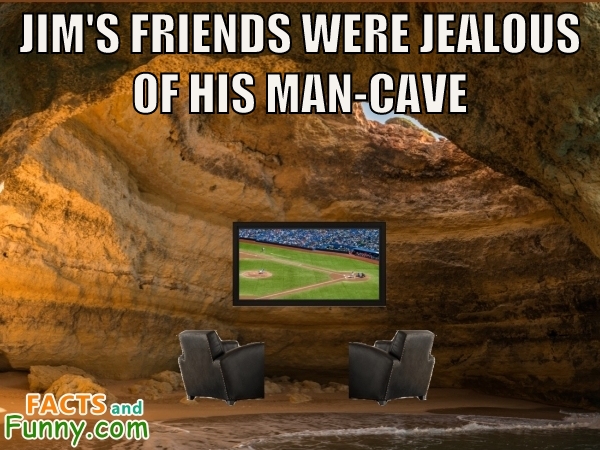 Photo about mancave and jealousy