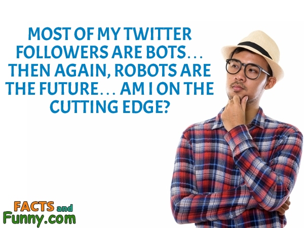 Photo about twitter and bots