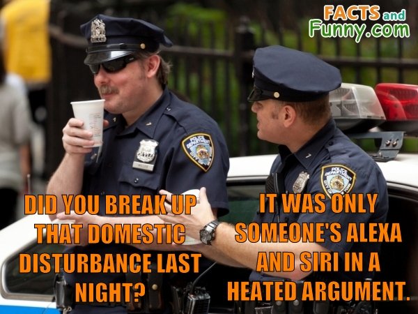 Photo about police and siri