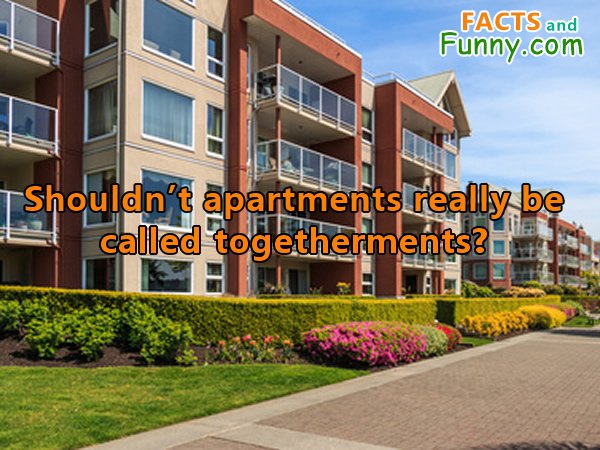 Photo about apartments and togetherments